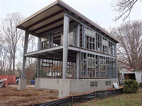 building a metal building next to house|prefabricated steel houses designs.